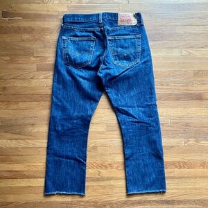 Levi's 501s - 31w, Cut Short